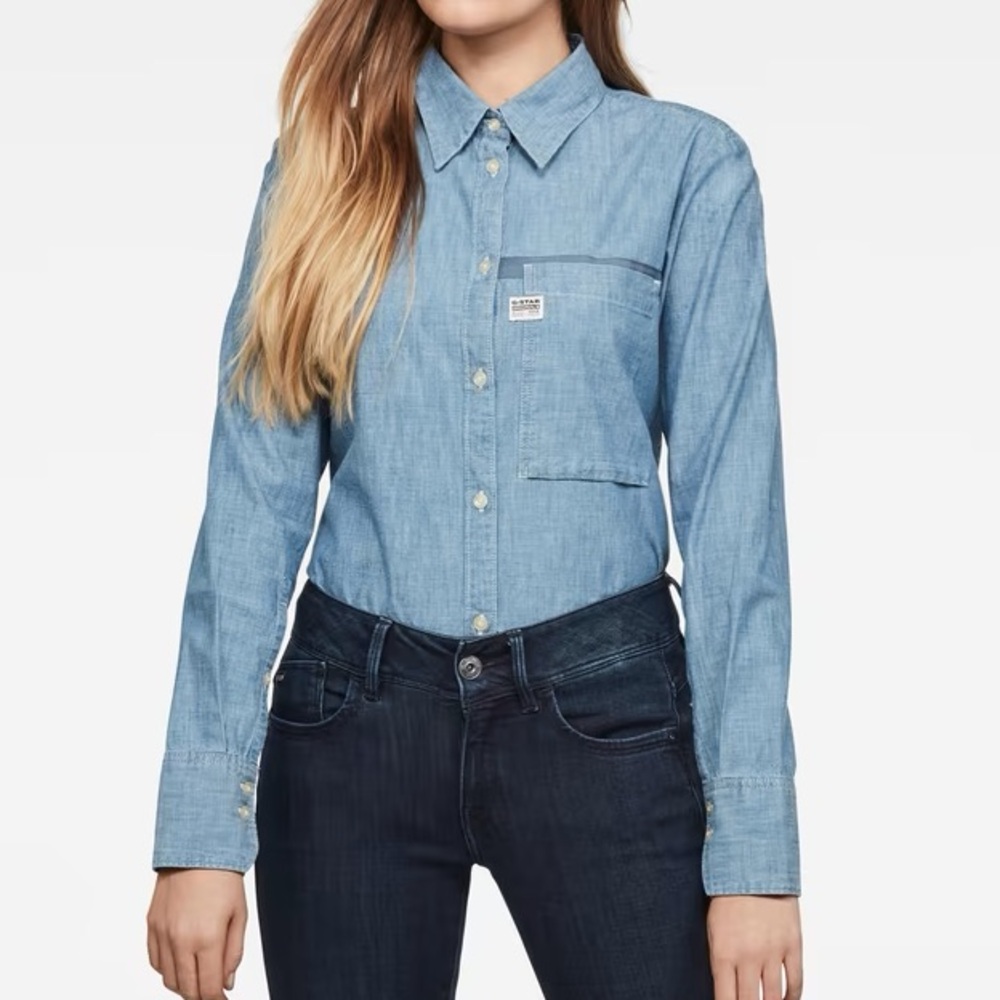 G Star Core 1 Pocket Straight Shirt